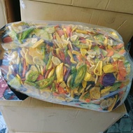( Ready stock 5kg) Mix Dried Fruits And Vegetables . Sayur Kerepek Fruits Healthy