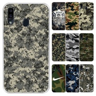 Transparent Phone Case Vivo V21 V5 Lite V5S Y66 Y67 Y79 V7 Plus Y75 S85Y Army camouflage