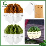 Bv✿  DIY Outdoor Camping Light Shade with Adjustable Rope Outdoor Hanging Lamp Shade Decor Waterproo