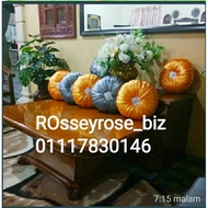 📌📌CLEARANCE STOK  BANTAL BULAT HIASAN PELAMIN DAN SOFA RUMAH CANTIK