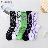 [FREG] Korean Style Skateboard Long Socks Creative Fun Hip Hop Style Socks FDH