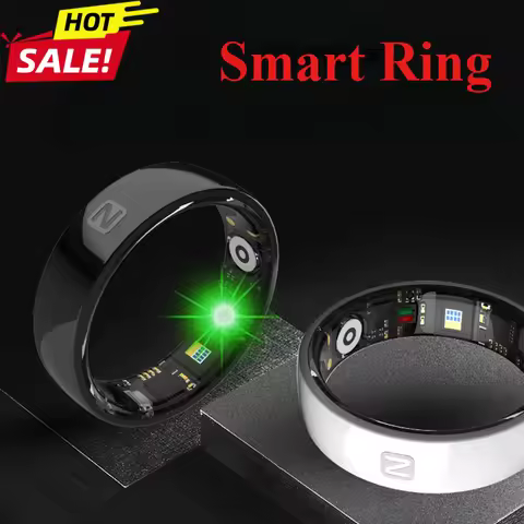 2025 New Smart Ring For Huawei For Samsung Heart Rate Blood Pressure Multi-Sport Monitor 5ATM SmartR