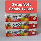 Hepin Syrup Soft Candy 30pcs Mixed Fruit Flavour