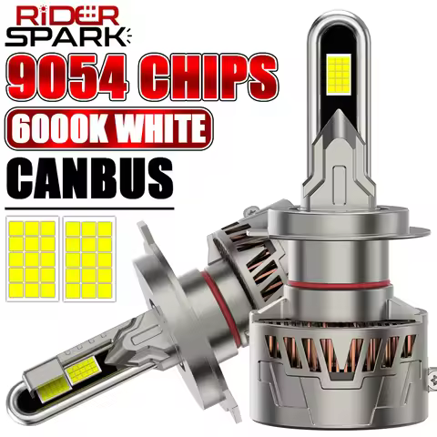 K5C PLUS H7 H11 H1 H4 Led Headlight Bulbs CANbus LED HB3 HB4 Double Copper Tube 9005 9006 9012 880 8