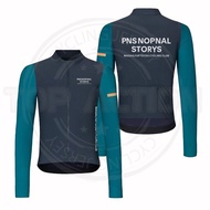 Cycling Jersey Pants Suit Long-Sleeved Bib Short