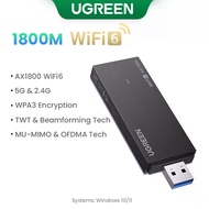 UGREEN WiFi Dual-band Adapter USB AX1800 WiFi6 5G 2.4GHz For PC Laptop Ethernet Receiver Network Car
