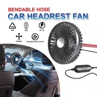 1PC USB Portable Car Mini Fan Car Rear Seat Silicone Bendable Hose Fan Cooling Fan Air Conditioning Car Lorry Van Fan