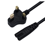 1.2M UK standard UK Mains Power Plug C7 Figure 8 to C8 Power Cord Cable