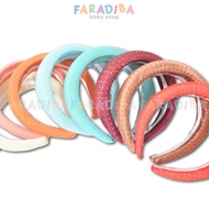 BANDO DOT / Headband Aksesoris Rambut Ibu dan Anak Motif Dot Busa Empuk