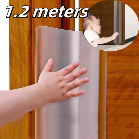 1.2M Child Safety Door Hinge Protector Cover Kindergarten School Anti-pinch Hand Sealing Strip Furni