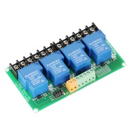 4 Channel Relay Module with Optocoupler Isolation Trigger Board Shield 30A 5V 12V 24V for Automated Control Circuit