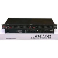 EQUALIZER DBX215 DBX 215 DUAL CHANNEL