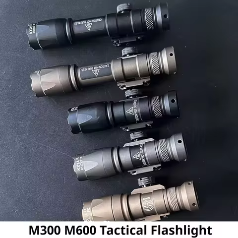 Tactical Surefir M300 M600B M600C Gun light Lanterna Rifle arma Flashlight Pistol Scout Light Torch 