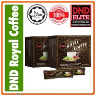 2 KOTAK DND ROYAL COFFEE (Sacha Inchi, Lingzhi & Ginseng) by DR NOORDIN DARUS.  1 Kotak = 15 Sachets