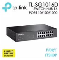 TP-Link TL-SG1016D Gigabit Switch Hub 16 Port 10/100/1000 Mbps SG1016D/ivoryitshop