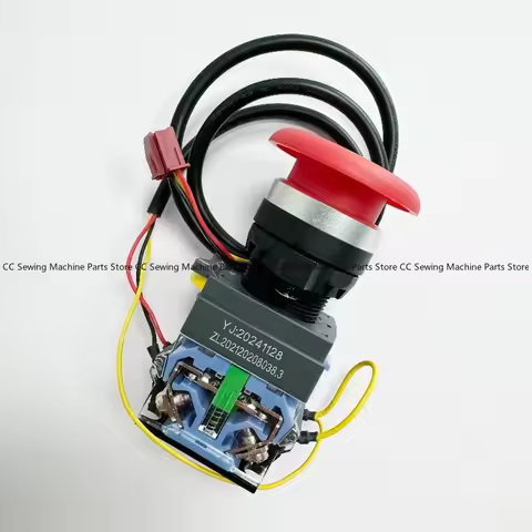 Brother 9820 emergency stop switch, industrial sewing machine spare parts