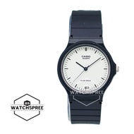 [Watchspree] [K] Casio Classic Analog Black Resin Band Watch MQ24-7E MQ-24-7E