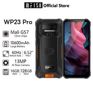 IIIF150 OUKITE WP23 Pro Rugged Smartphone (6.52“ HD+ 10600 mAh 16GB+128GB Android 13 Mobile Phones Mali G57 13MP NFC Cell Phone)