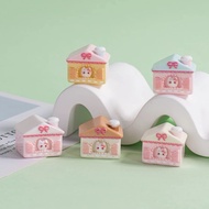 DIY HK 3D Luxury Home UV Beads 4pcs Hello Kitty House 3D UV Beads/