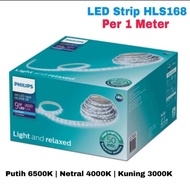 CAHAYA PHILIPS LED Strip Light HLS168 Price Per 1 Meter Size 7.5Watt/Meter - 9Watt/Meter White Light