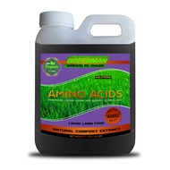 AMINO ACIDS FOR LAWN GREENMAN PREMIUM LIQUID LAWN BIO BOOST STIMULANT NATURAL COMPOST EXTRACT