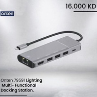 ONTEN OTN-79591 HUB Dock Station Lightning TO LAN GIGABIT + USB 2.0 + HDMI