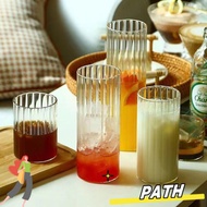 PATH Tumbler Glass, Creative Transparent Water Carafe, Fashion Heat-Resistant Borosilicate Glass Gla