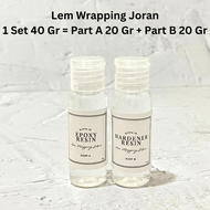 Lem Epoxy Resin Include Hardener - Lem Wrapping Joran Bening - Resin Joran