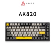 AJAZZ AK820/ AK820 Pro Wireless Gasket Mount Mechanical Keyboard 3 Modes Connection/PBT Double Shot 