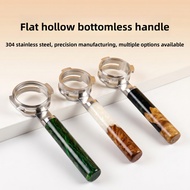 58mm Bottomless Portafilter - 304 Stainless Steel for E61/Gemilai/Breville/DeLonghi