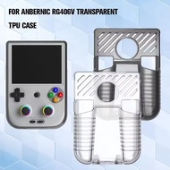 HOT Transparent Protective Case for Anbernic RG406V Anti-Scratch Shockproof Soft TPU Cover Shell for