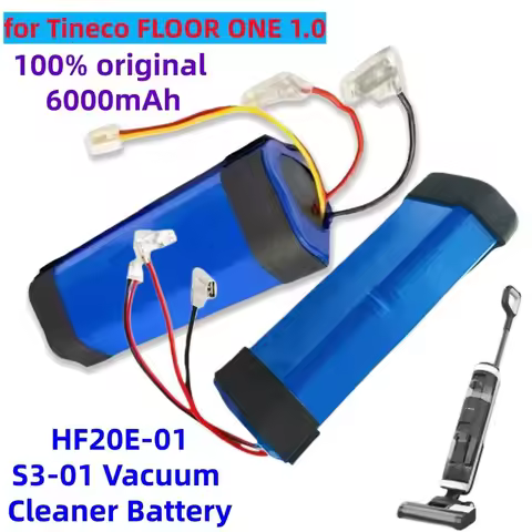 100% original Replacement Battery for Tineco Floor ONE S3 Breeze Cordless Wet Dry Vacuum Cleaner 21.