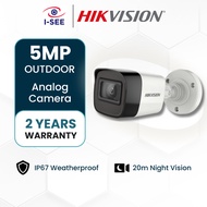Hikvision 5MP Fixed Mini Bullet CCTV Camera DS-2CE16H0T-ITF Outdoor Analog 4 in 1 2.8mm 3.6mm lens S