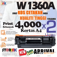 2x Compatible HP 136A W1360A HP136A W1360X HP LaserJet M211d M211dw MFP M236d M236dw M236sdn M236sdw