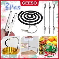 GEESO 3Pcs Double-headed Crocodile Clip / Price Tag Label Clip / DIY Photo Display Clamp / Rotatable