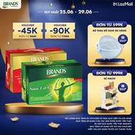 [Giao hàng 2h] Combo 1 Hộp nước cốt gà BRANDS Vị Truyền Thống 42 ml và 1 Hộp nước yến thật BRANDS Đư