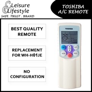 [Cover with Warranty] Toshiba Aircon Remote Control Toshiba Remote WC-H07EE
