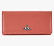💯全新Vivienne Westwood 粉紅色長銀包