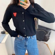 川久保玲針織外套 新款心心❤外套