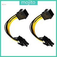 Mojito GPU Splitter Cable 6 Pin Female to 8 Pin Male Power Adapter Splitter Power Extension Cable fo