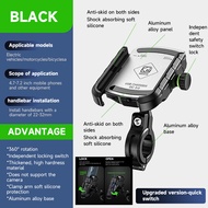Yashinuo Motorcycle phone holder shock resistant and waterproof wireless charging for electric vehic