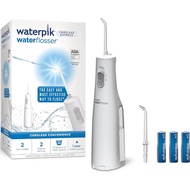 Waterpik Cordless Water Flosser, Battery Operated &amp; Portable for Travel &amp; Home, ADA Accepted Cordless Express, White