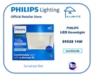 (4 packs) Philips 59528 Marcasite Downlight Square 14W 40K (cut out 150mm)