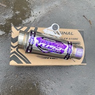UNGU RMS PROMIN EXHAUST SLINCER PURPLE LIST 3D INLET 50