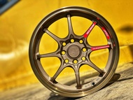 New Car Sport Rim Flow Forming 5.15KG - RAYS CE28 15x6.5J 8x100/114.3 ET40 Satin Bronze with MF - RE