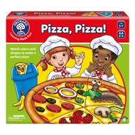 ORCHARD TOYS Moose Games, Pizza! Game. Match Colors and Shapes to Make a Perfect Pizza. for Ages 3-7