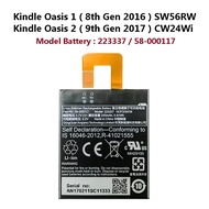 For Amazon Kindle Oasis 1 ( 8th Gen 2016 ) / Oasis 2 ( 9th Gen 2017 ) SW56RW 223337 eReader Battery 