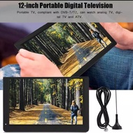 PORTABLE TV DIGITAL ANALOG FULL HD MOBIL VIDEO PLAYER MEDIA 12 INCH -KasihMurah shop01
