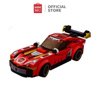 Miniso Blok Bangunan Building Blocks 3-in-1 Building Block Racing Car Series Mainan Edukasi Anak