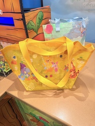 香港迪士尼環保袋 香港迪士尼 小熊維尼tote bag